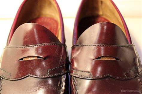 old fashioned penny loafers.